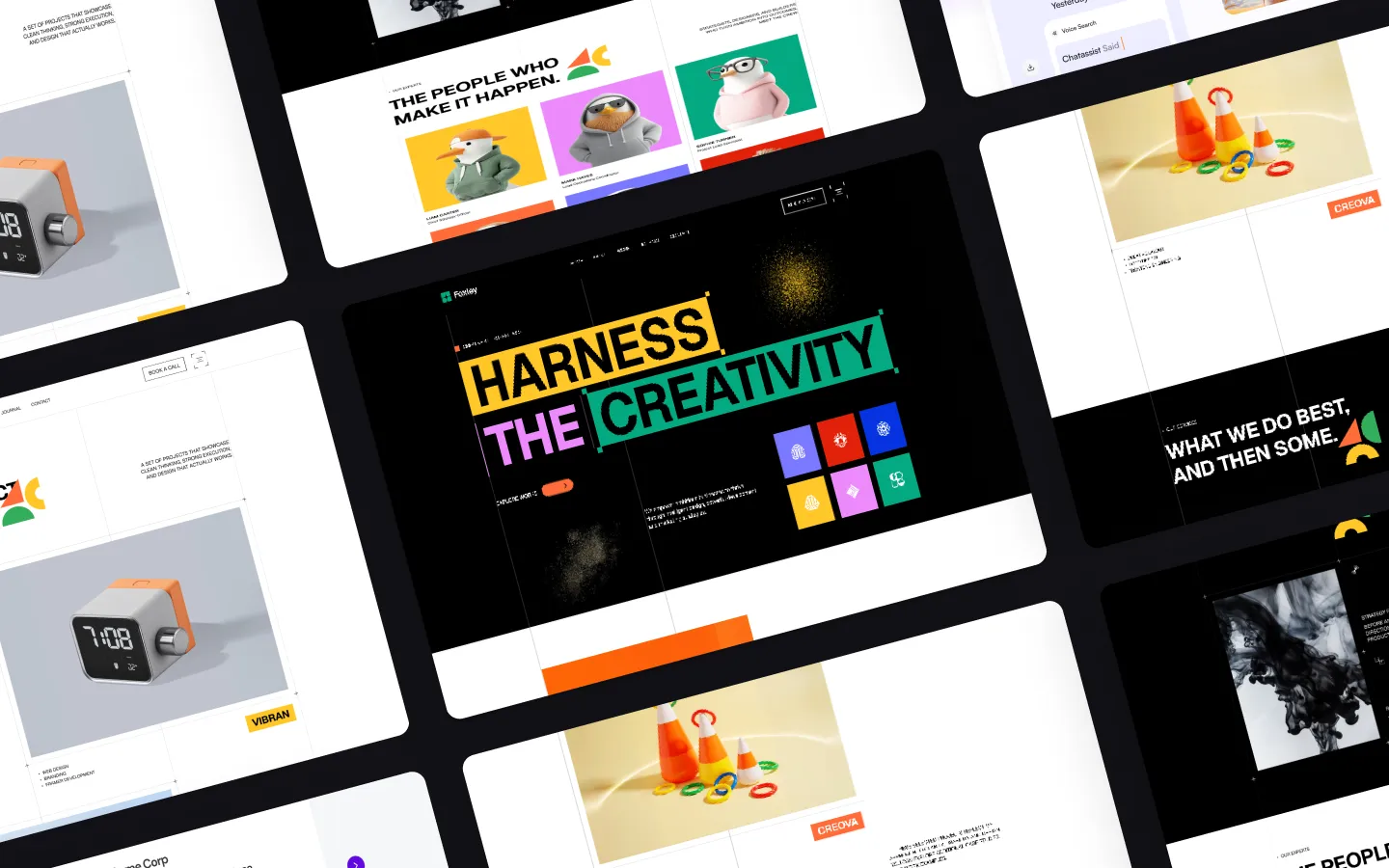 Preview of a digital product interface — UI system for an app or platform