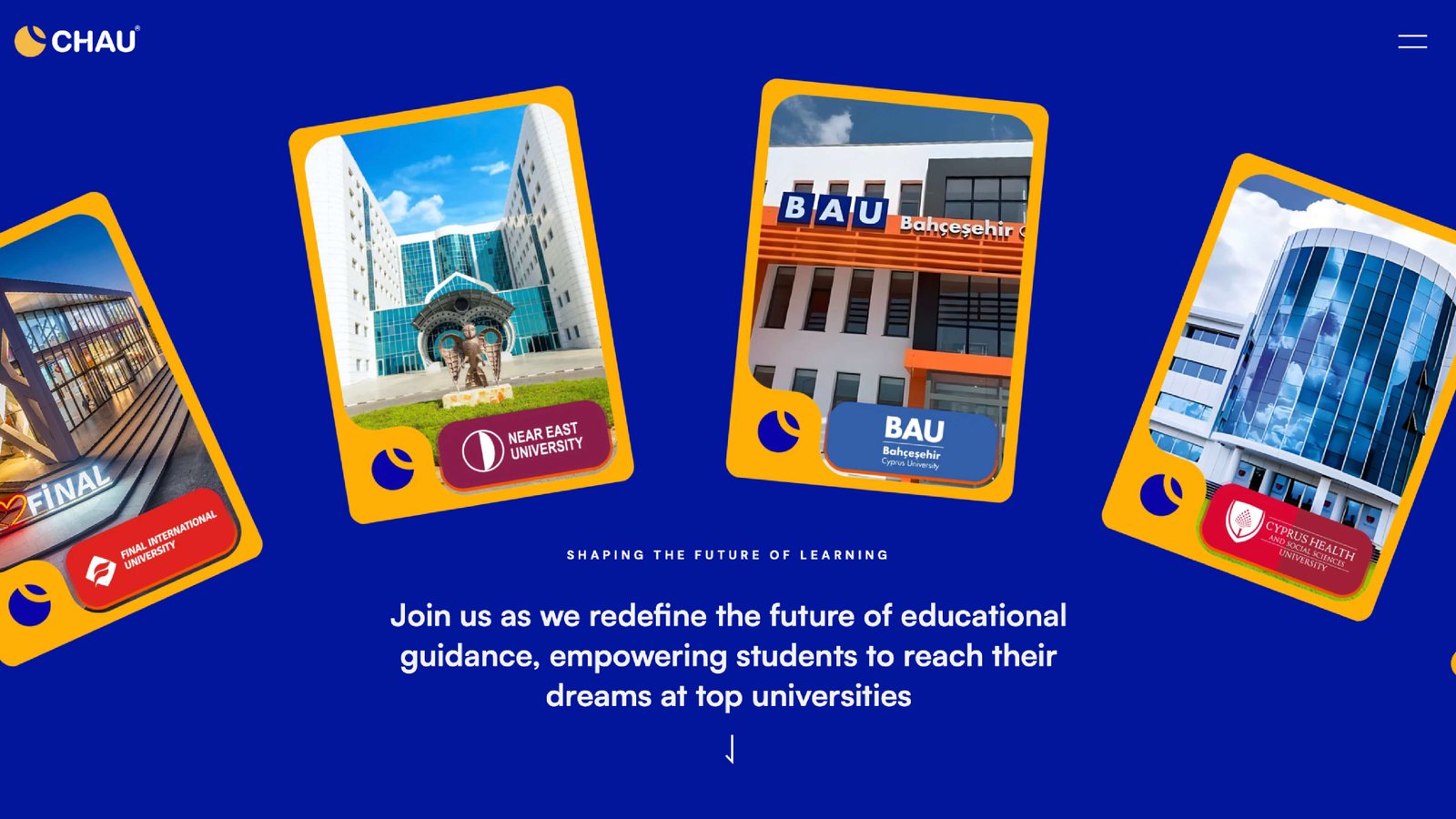 Chau Edu — international education consultancy project preview